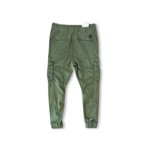 3eeez Men's Green Cargo Jogger Pants | Rugged and Stylish Outdoor Wear