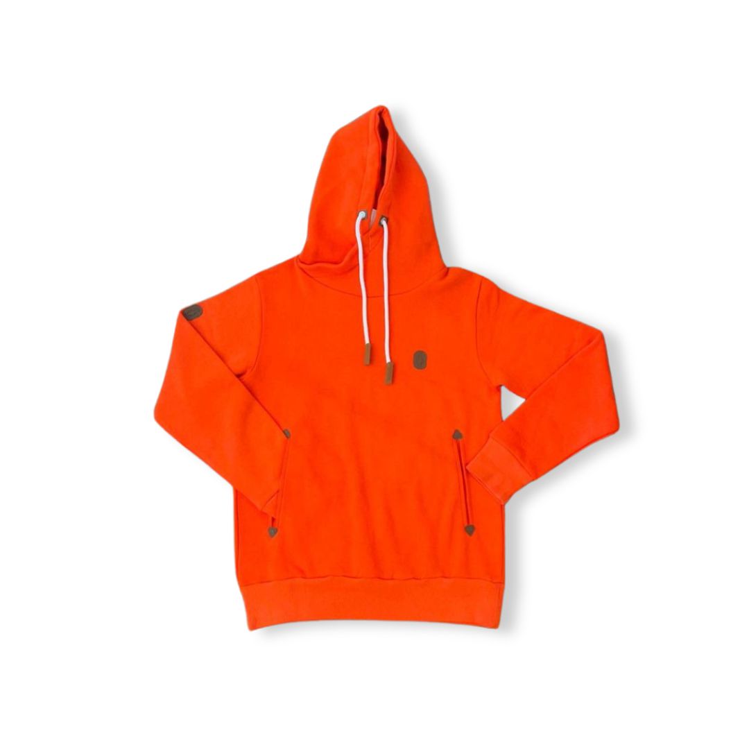 Bright Orange Men's Hoodie - Comfortable and Stylish