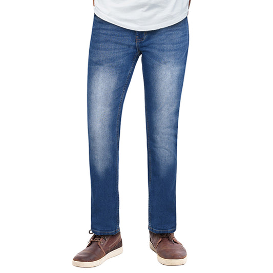 3EEEz Medium Blue 100% Denim Men's Jeans For Perfect Fit And Comfort